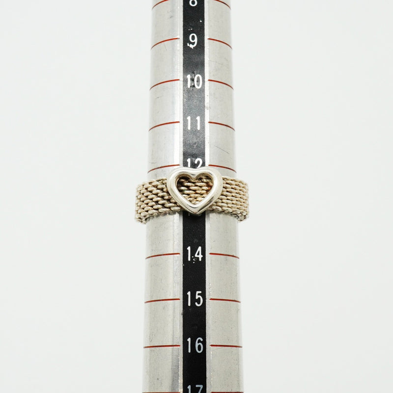 【6jfb0347-k】ティファニー リング サマセット/ハート シルバー925 13号【中古】レディース