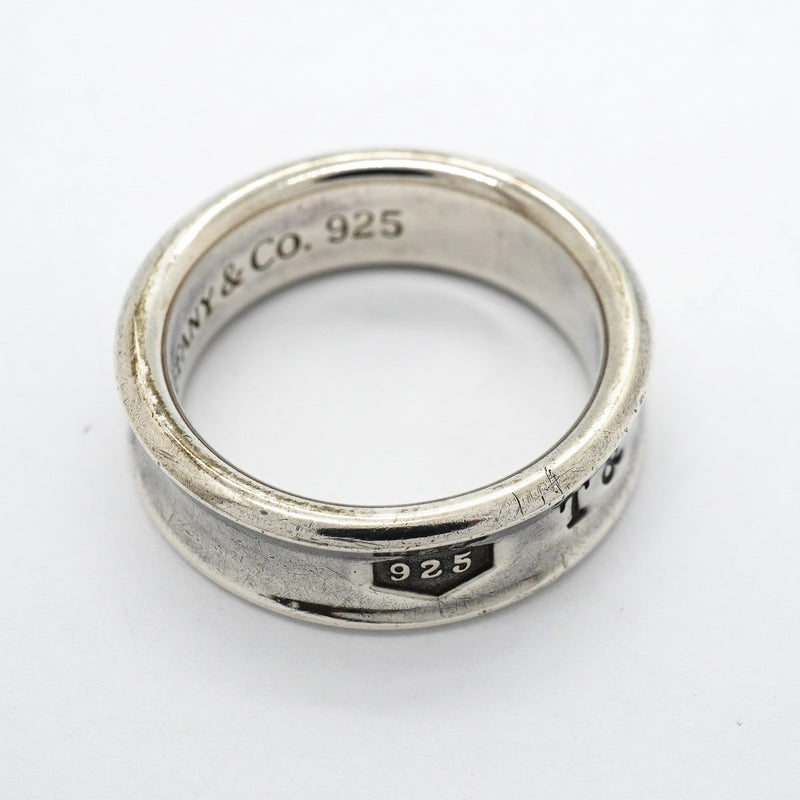 【6jfb0348-k】ティファニー リング ナロー シルバー925 18.5号【中古】メンズ