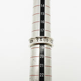 【6jfb0348-k】ティファニー リング ナロー シルバー925 18.5号【中古】メンズ