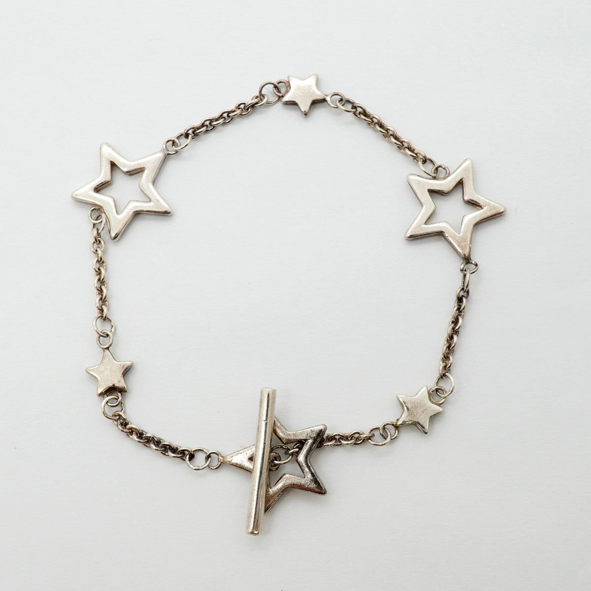 【6jfb0354-k】ティファニー ブレスレット スターリンク シルバー925【中古】レディース