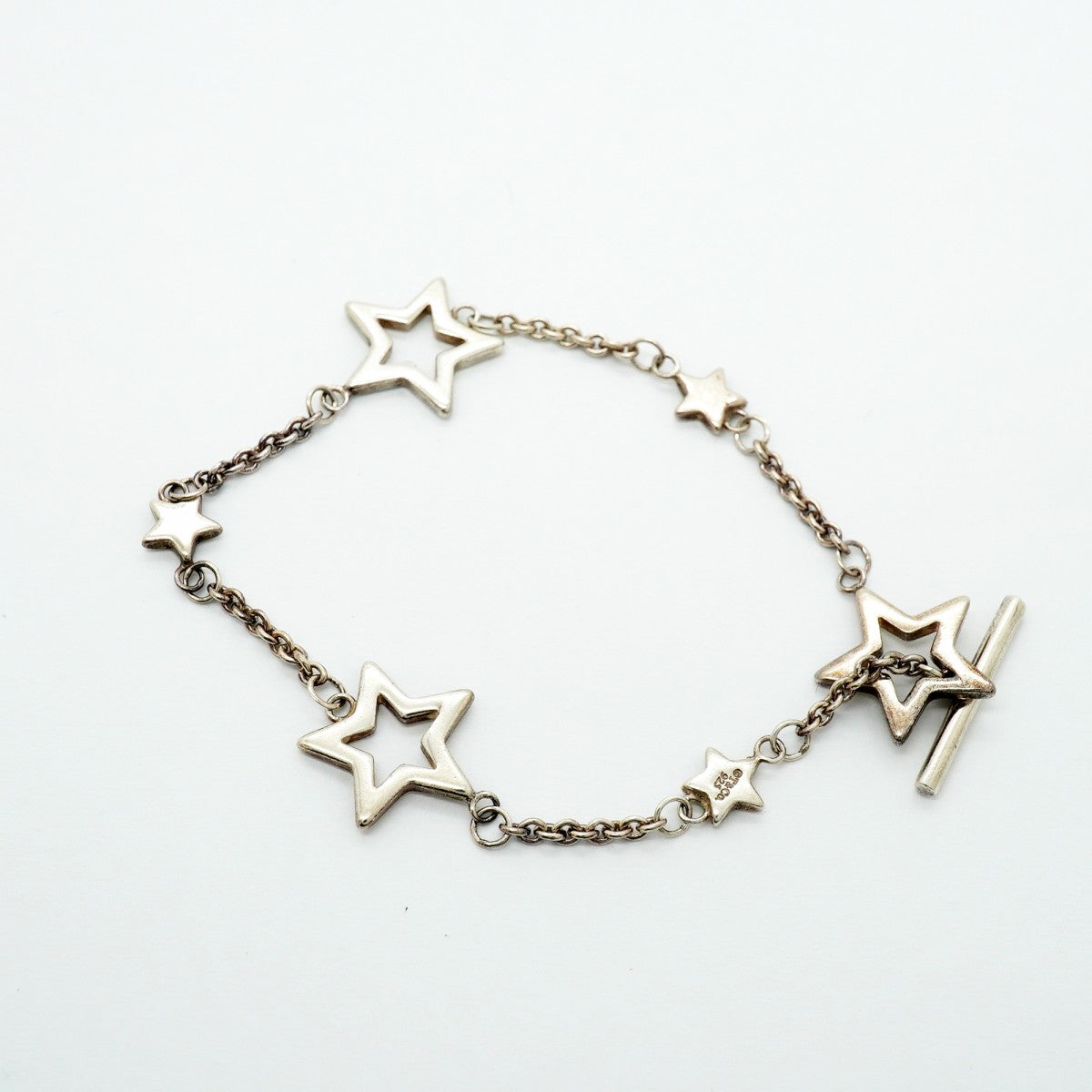【6jfb0354-k】ティファニー ブレスレット スターリンク シルバー925【中古】レディース