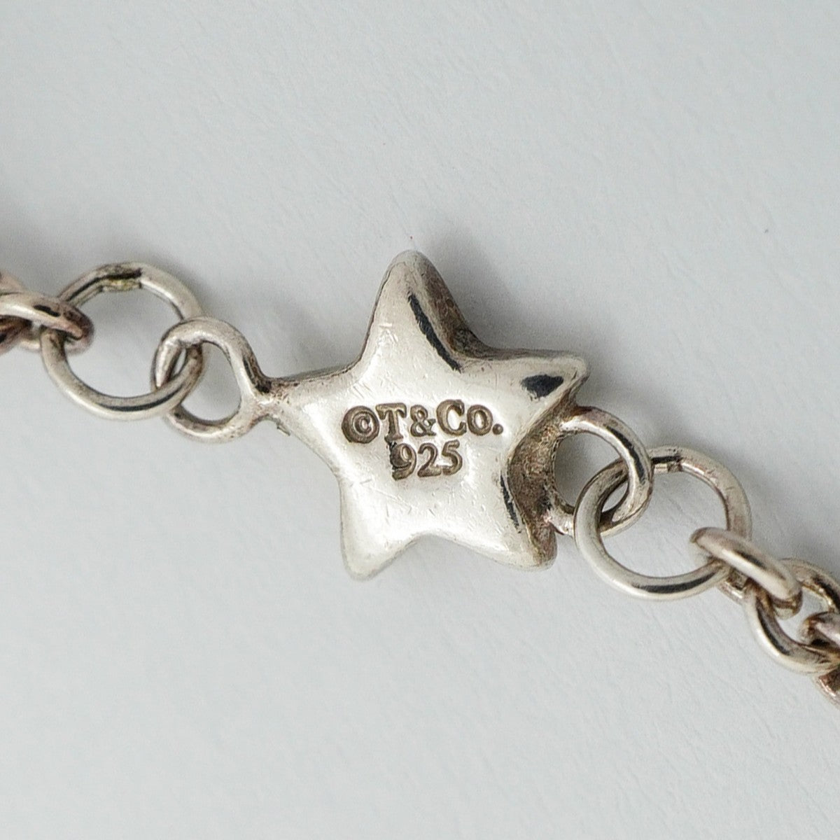 【6jfb0354-k】ティファニー ブレスレット スターリンク シルバー925【中古】レディース