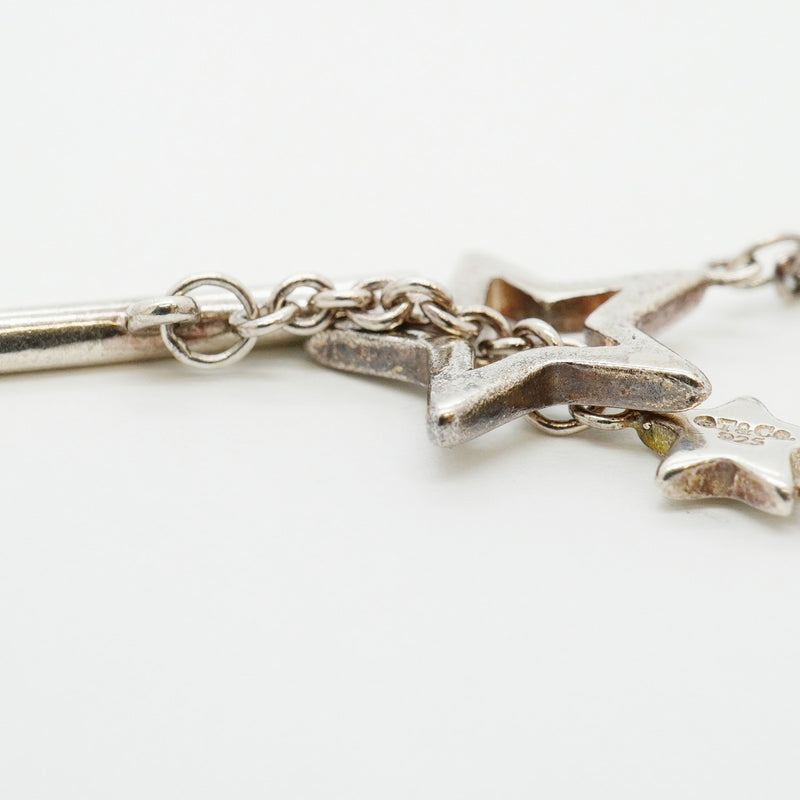【6jfb0354-k】ティファニー ブレスレット スターリンク シルバー925【中古】レディース