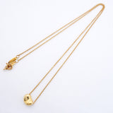 【6jfb0357】ティファニー ネックレス ビーン K18YG イエローゴールド【中古】レディース