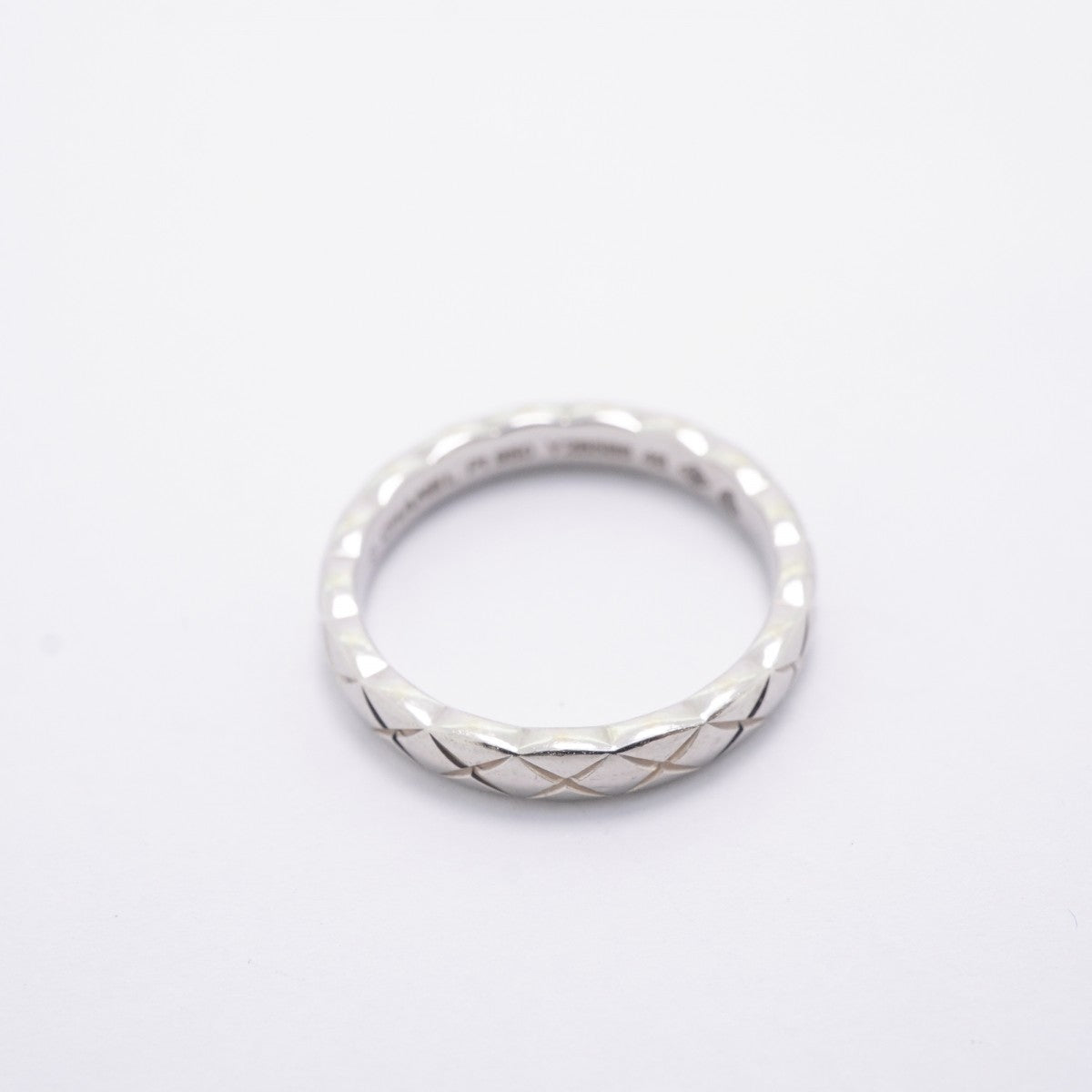 【6jfb0360】シャネル リング ココクラッシュ Pt950 プラチナ ＃46【中古】レディース