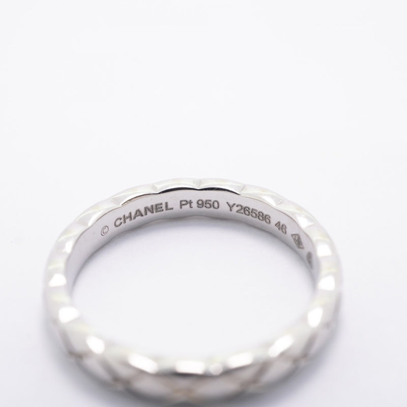【6jfb0360】シャネル リング ココクラッシュ Pt950 プラチナ ＃46【中古】レディース