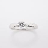 【6jfb0363】ティファニー リング ハーモニー 1PD Pt950 プラチナ ダイヤモンド 0.21ct 11号【中古】レディース