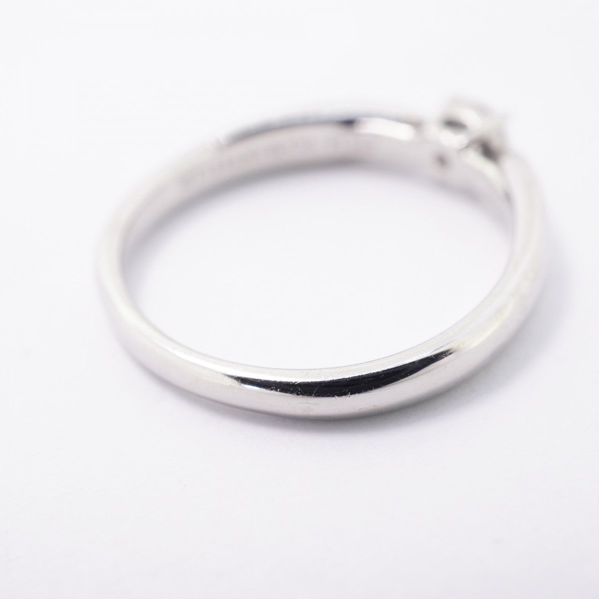 【6jfb0363】ティファニー リング ハーモニー 1PD Pt950 プラチナ ダイヤモンド 0.21ct 11号【中古】レディース