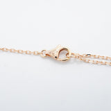 【6jfb0365】カルティエ ネックレス ダムール SM/1PD K18PG ピンクゴールド ダイヤモンド【中古】レディース