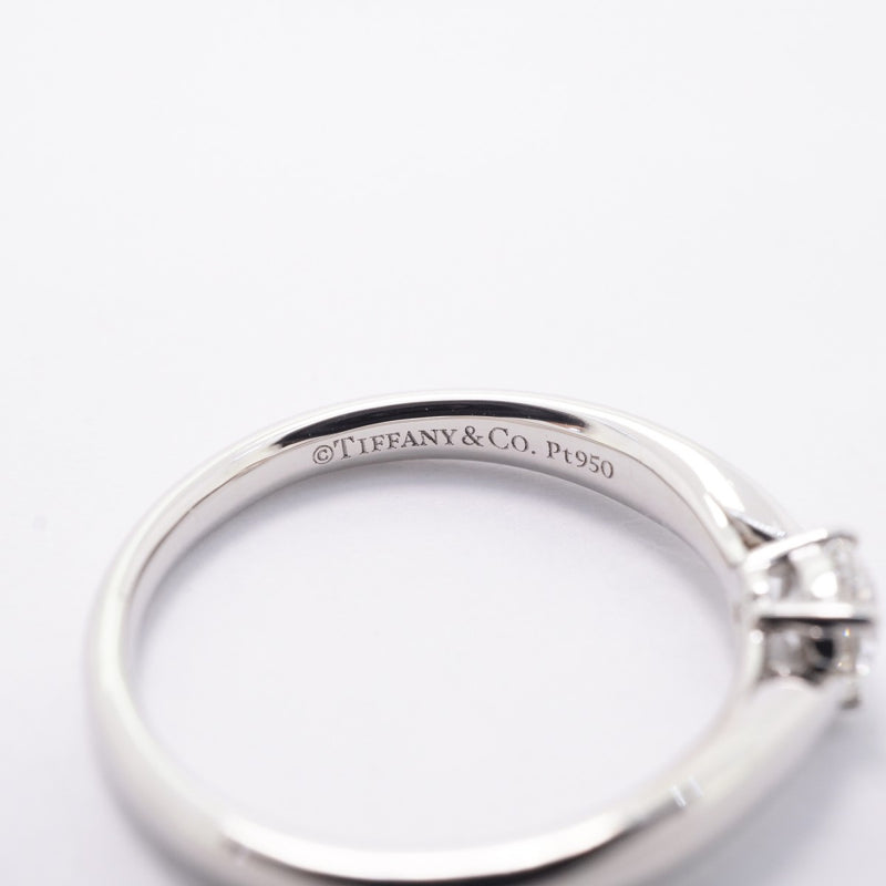 【6jfb0367】ティファニー リング ハーモニー 1PD Pt950 プラチナ ダイヤモンド 0.24ct 7.5号【中古】レディース