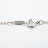 【6jfb0368-k】ティファニー ネックレス シグネチャークロス K18YG イエローゴールド シルバー925【中古】レディース