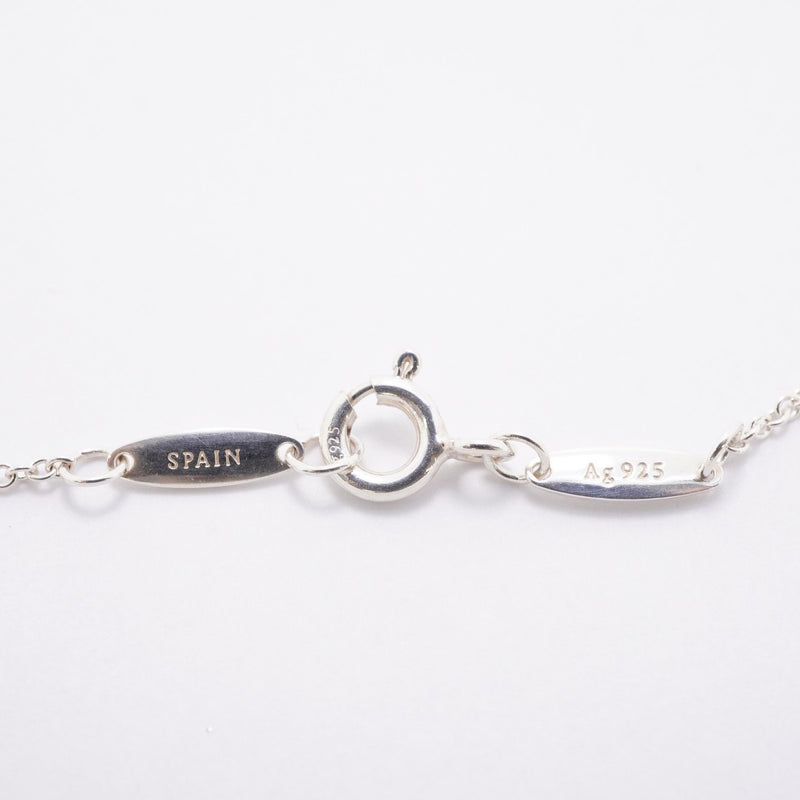 【6jfb0372-k】ティファニー ブレスレット バイザヤード 1PD シルバー925 ダイヤモンド【中古】レディース