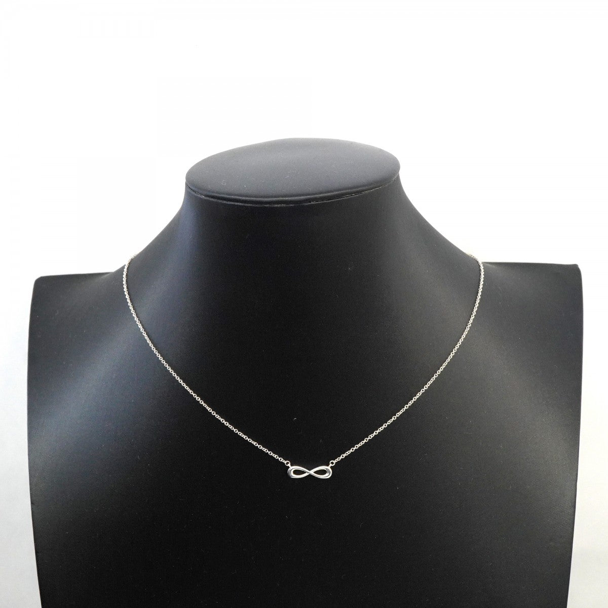 【6jfb0377-k】ティファニー ネックレス インフィニティ シルバー925【中古】レディース
