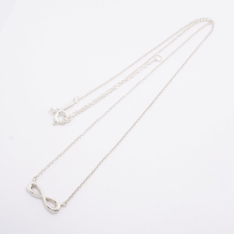 【6jfb0377-k】ティファニー ネックレス インフィニティ シルバー925【中古】レディース