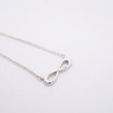 【6jfb0377-k】ティファニー ネックレス インフィニティ シルバー925【中古】レディース