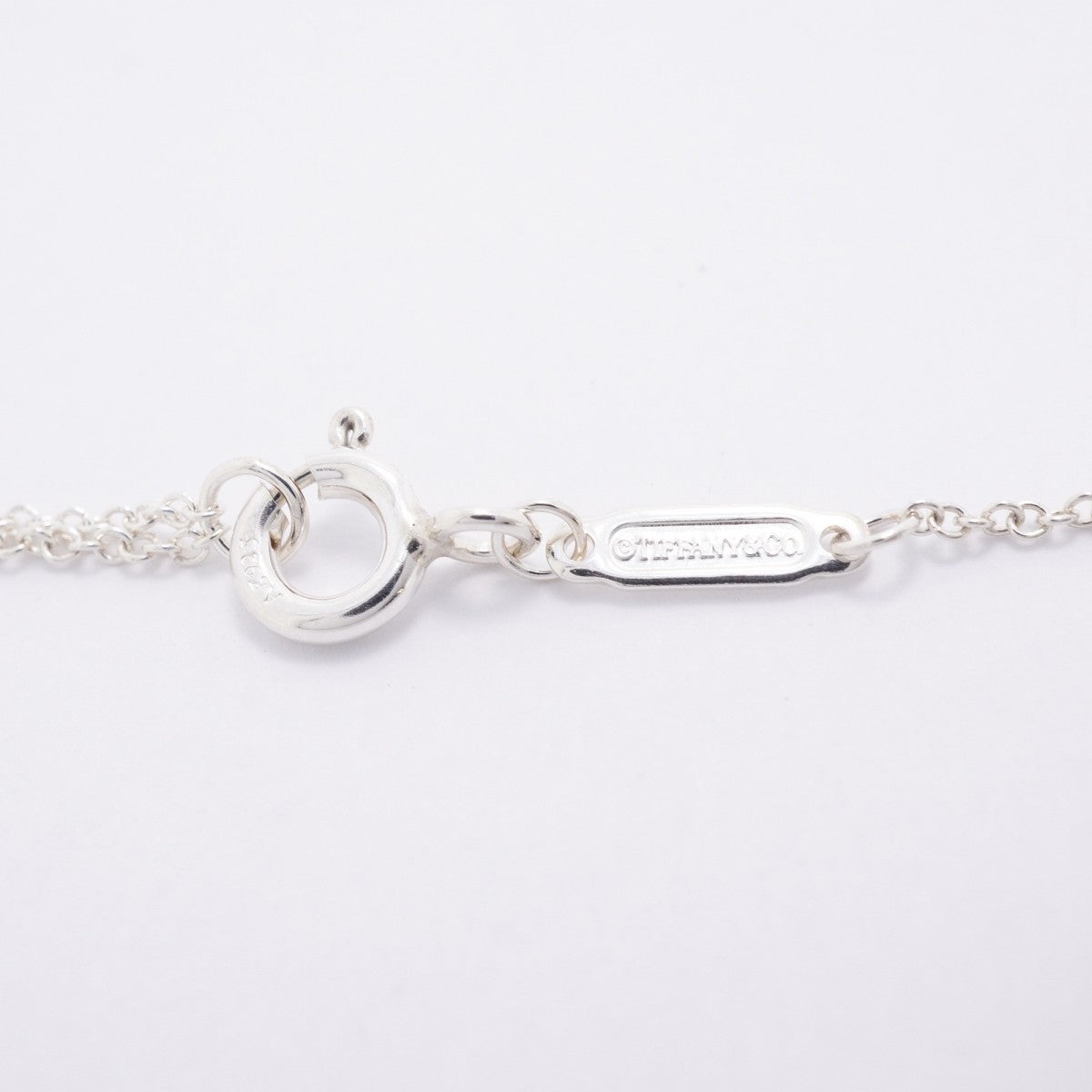 【6jfb0377-k】ティファニー ネックレス インフィニティ シルバー925【中古】レディース