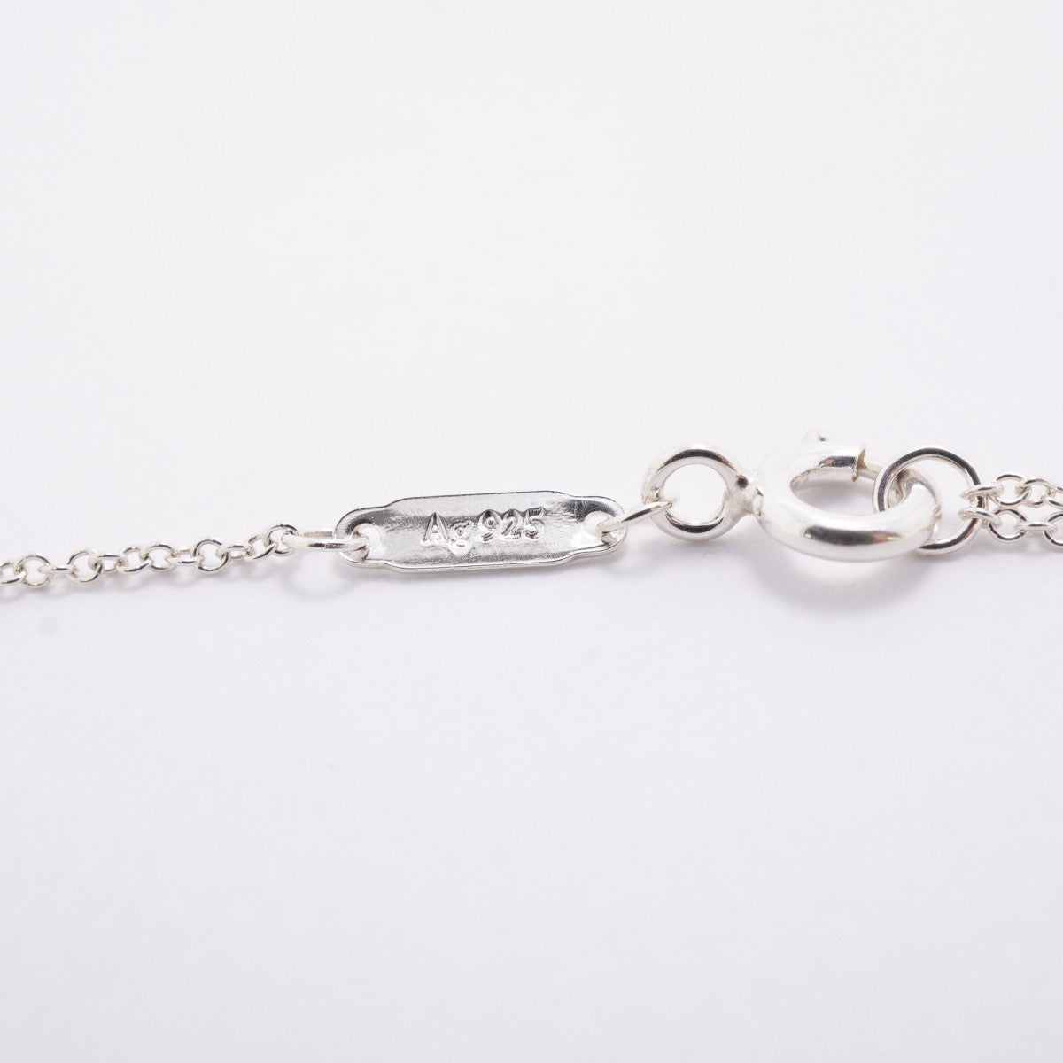 【6jfb0377-k】ティファニー ネックレス インフィニティ シルバー925【中古】レディース