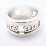 【6jfb0380-k】ティファニー リング 1837/エレメント シルバー925 12号【中古】レディース