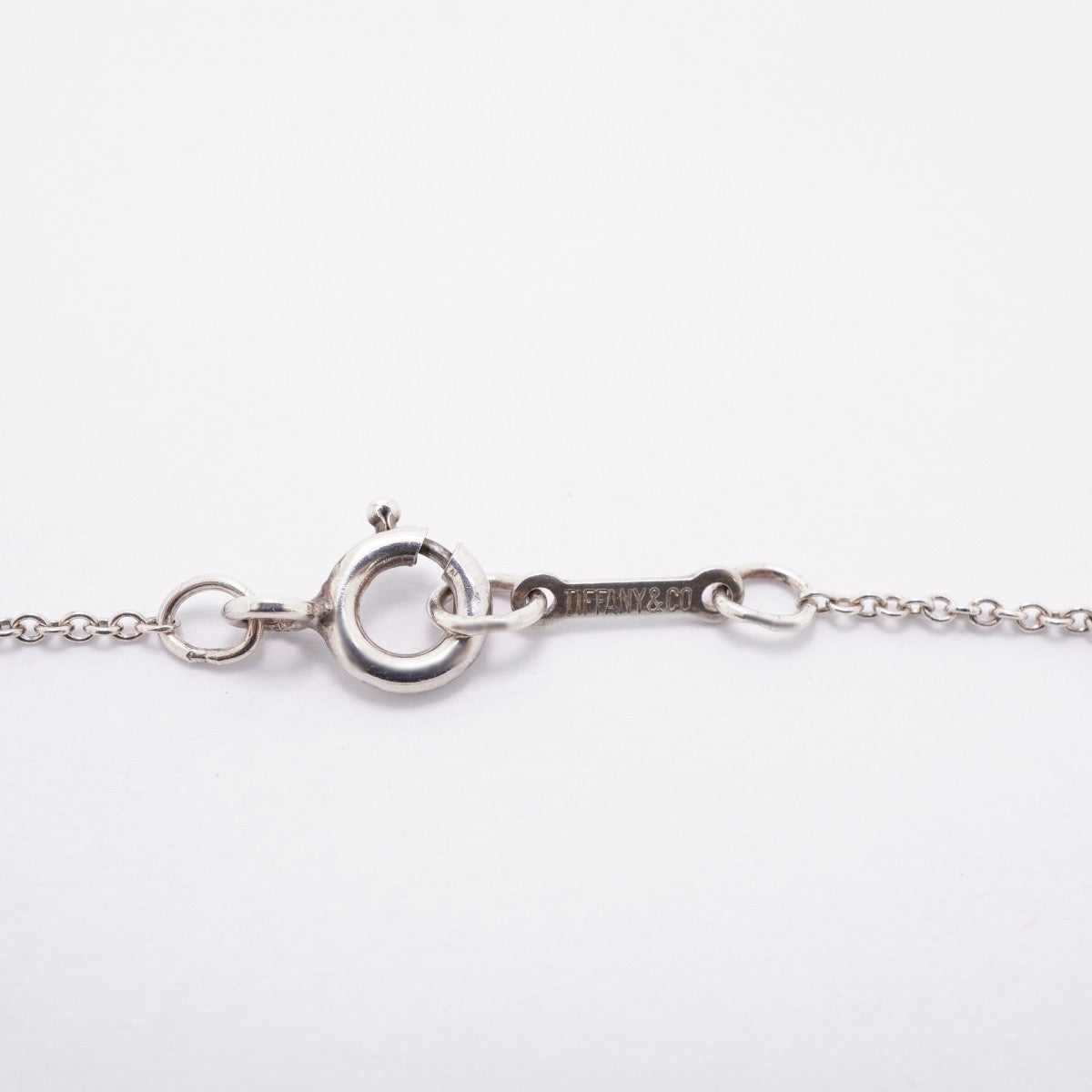 【6jfb0389-k】ティファニー ネックレス ティアドロップ シルバー925【中古】レディース