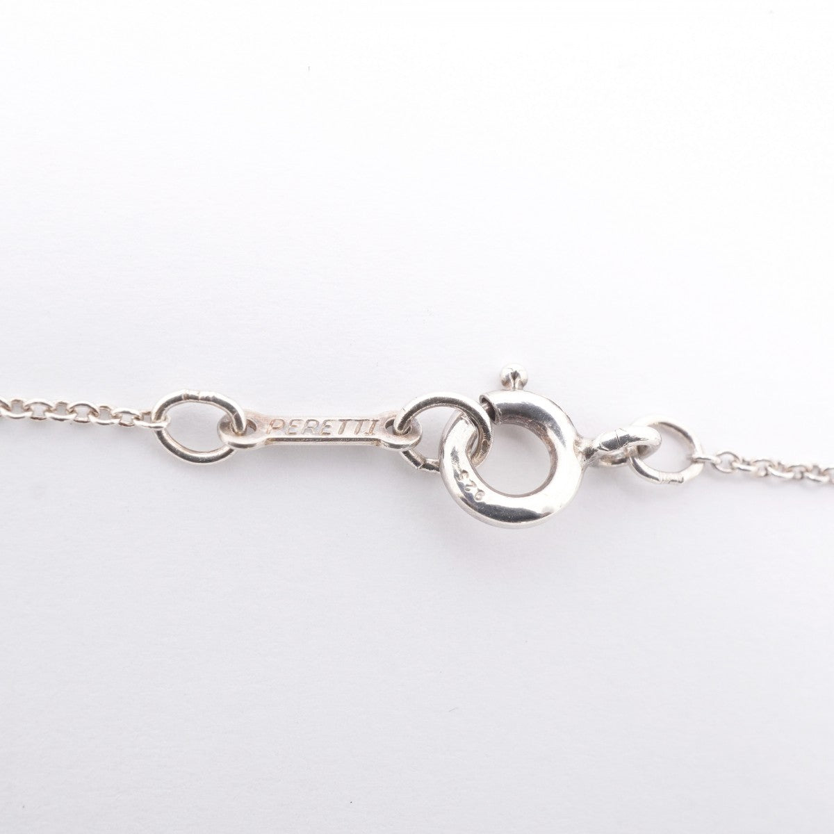 【6jfb0389-k】ティファニー ネックレス ティアドロップ シルバー925【中古】レディース