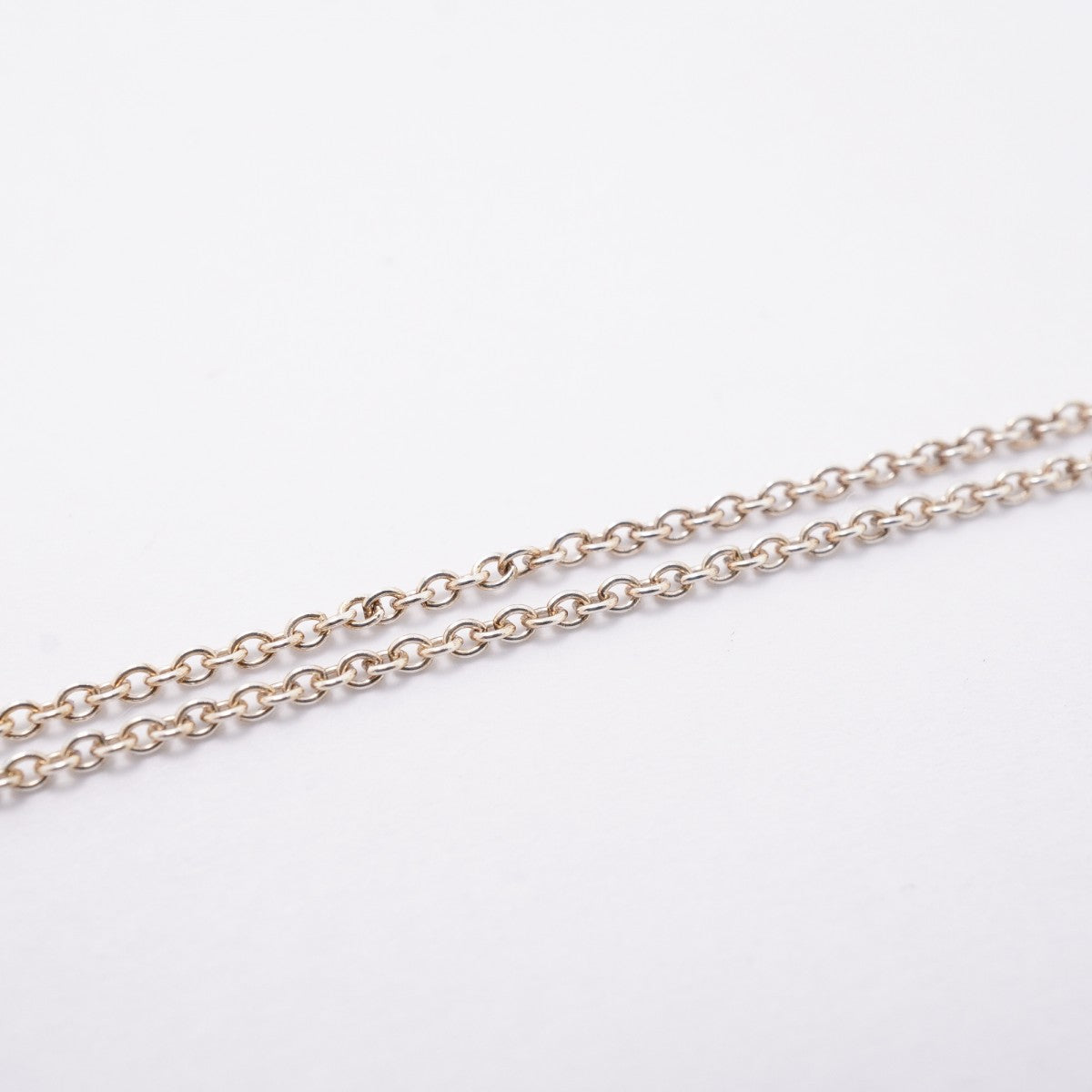 【6jfb0390-k】ティファニー ネックレス ダブルリターントゥハート シルバー925 ブルー【中古】レディース