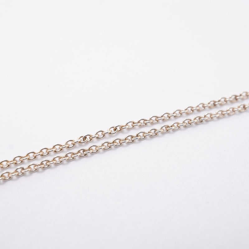 【6jfb0390-k】ティファニー ネックレス ダブルリターントゥハート シルバー925 ブルー【中古】レディース