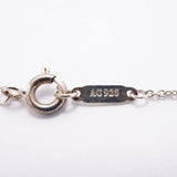 【6jfb0390-k】ティファニー ネックレス ダブルリターントゥハート シルバー925 ブルー【中古】レディース