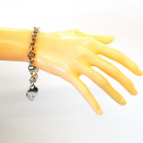 【6jfb0396-k】ティファニー ブレスレット ハートタグ シルバー925【中古】レディース