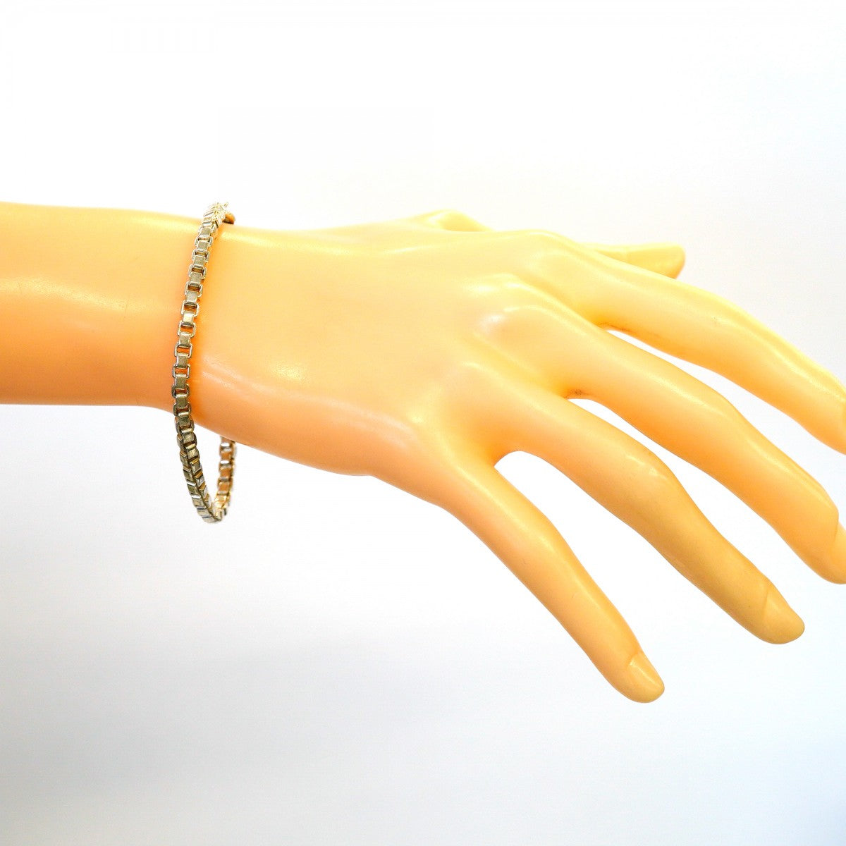 【6jfb0398-k】ティファニー ブレスレット ベネチアン シルバー925【中古】レディース