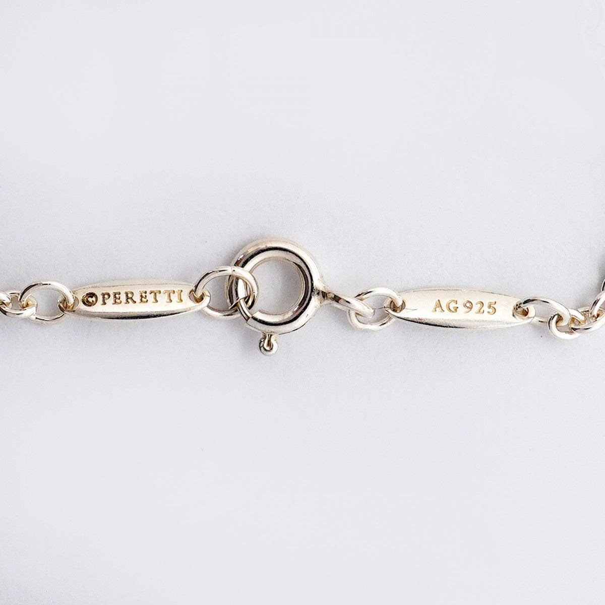 【6jfb0399-k】ティファニー ブレスレット オープンハート シルバー925【中古】レディース