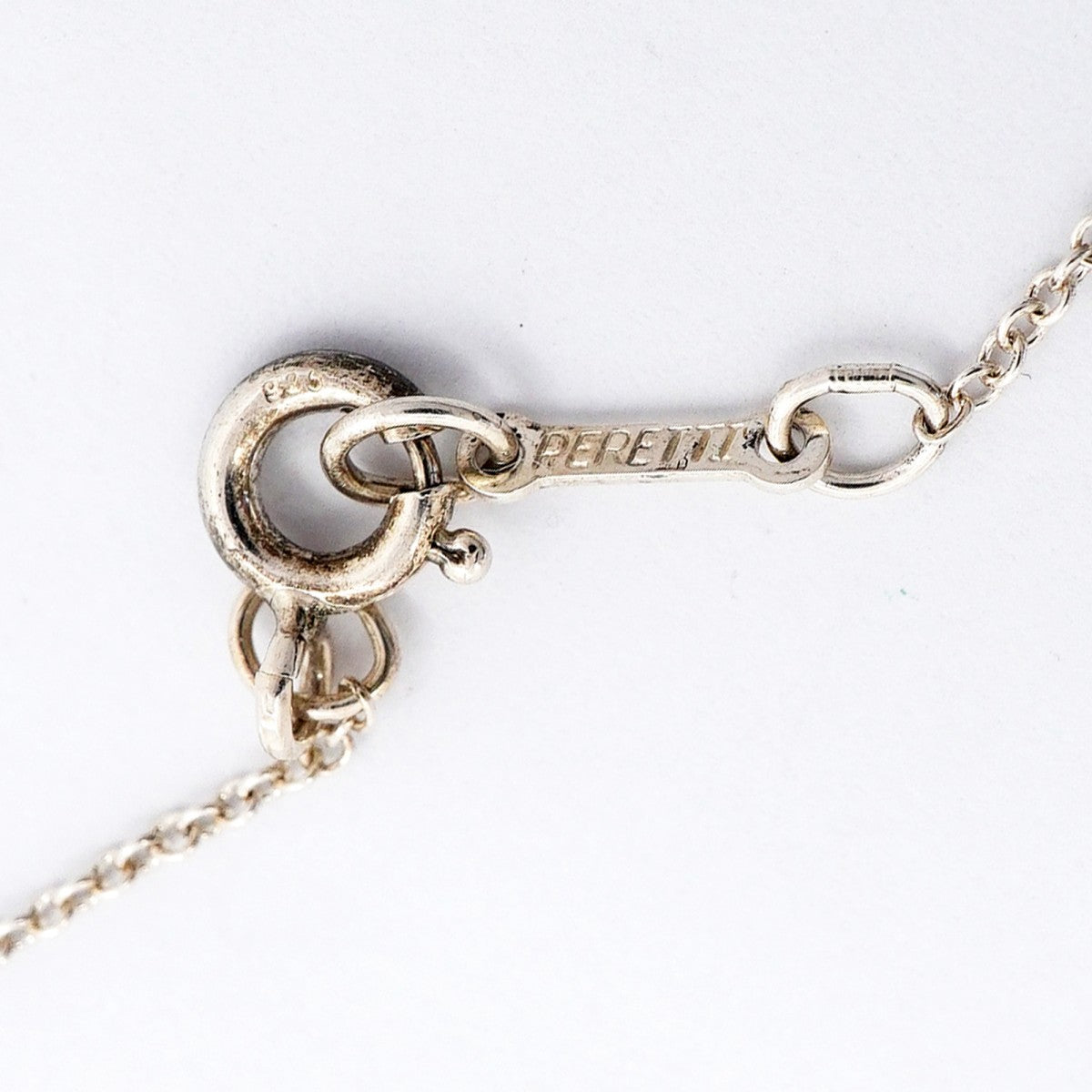 【6jfb0411】ティファニー ネックレス スモールクロス シルバー925【中古】レディース