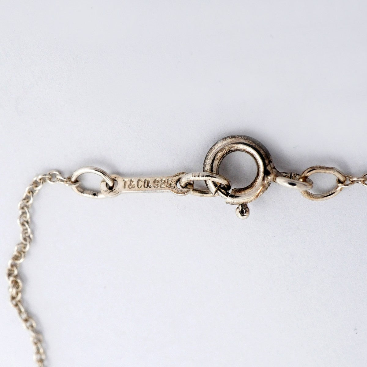 【6jfb0411】ティファニー ネックレス スモールクロス シルバー925【中古】レディース