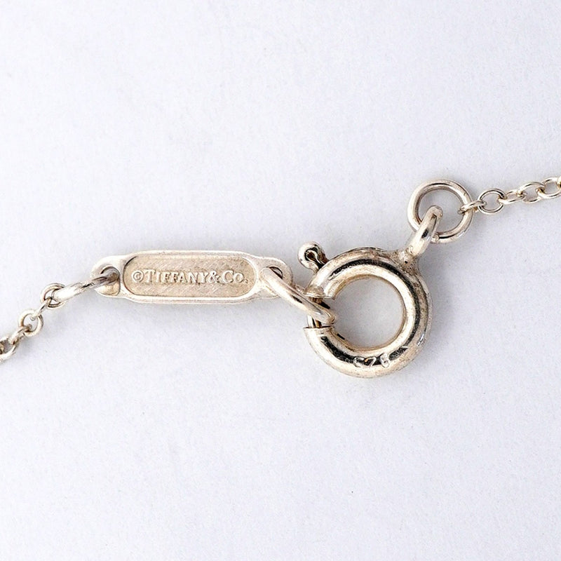 【6jfb0412】ティファニー ネックレス ハートタグ/キー シルバー925【中古】レディース