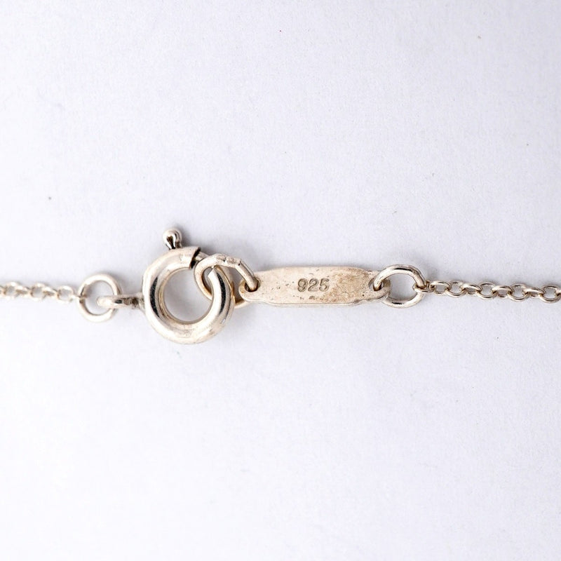 【6jfb0412】ティファニー ネックレス ハートタグ/キー シルバー925【中古】レディース