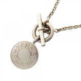 【6jfb0415】エルメス ネックレス セリエ アミュレット シルバー925【中古】レディース