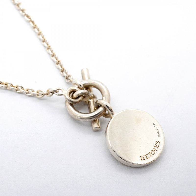 【6jfb0415】エルメス ネックレス セリエ アミュレット シルバー925【中古】レディース