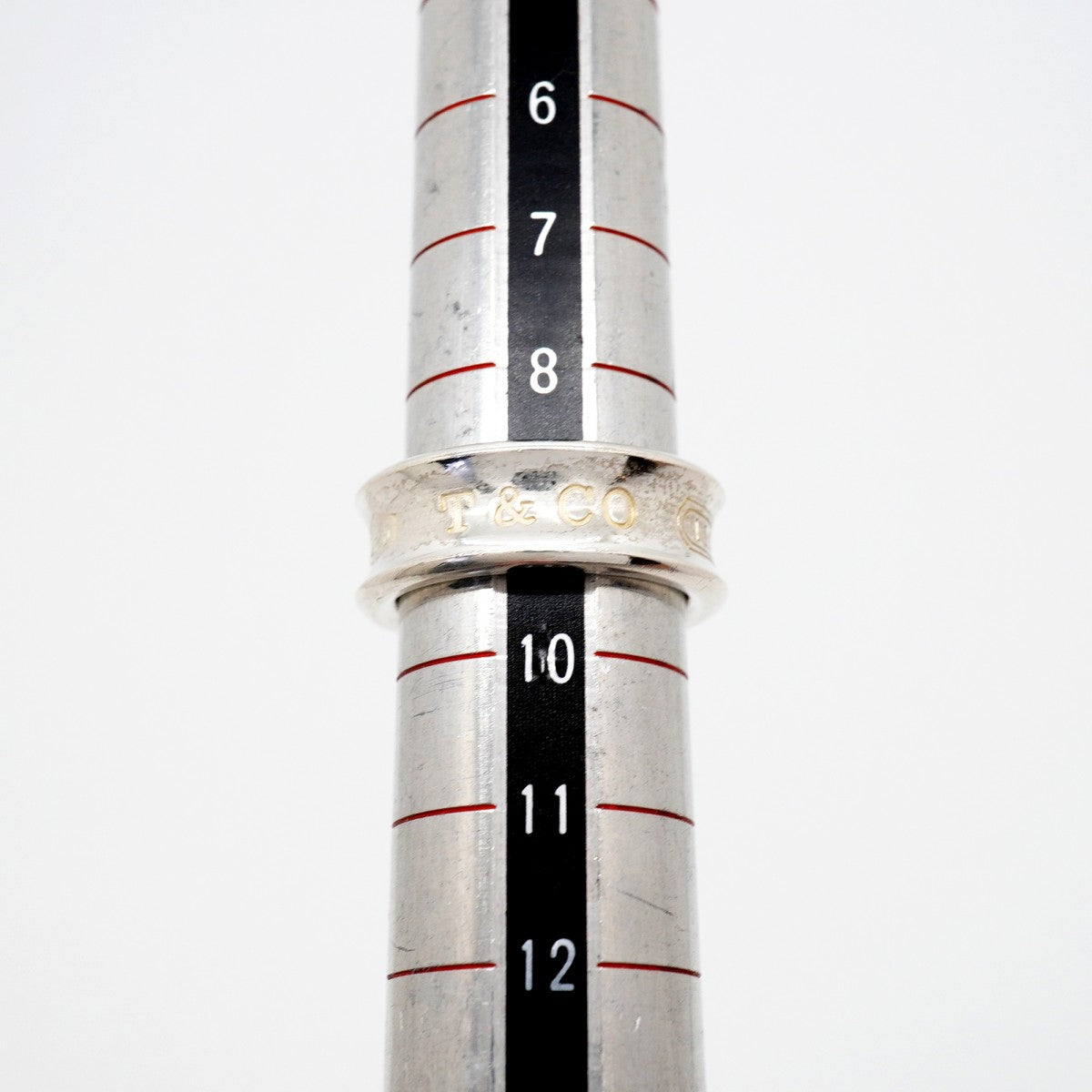 【6jfb0416】ティファニー リング ナロー シルバー925 9.5号【中古】レディース