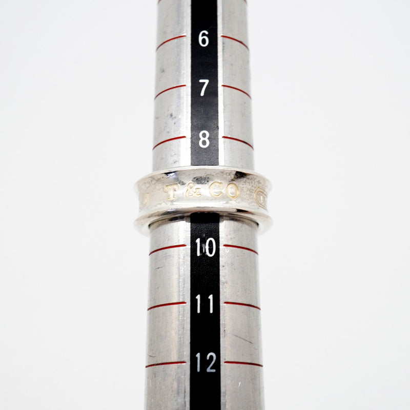 【6jfb0416】ティファニー リング ナロー シルバー925 9.5号【中古】レディース