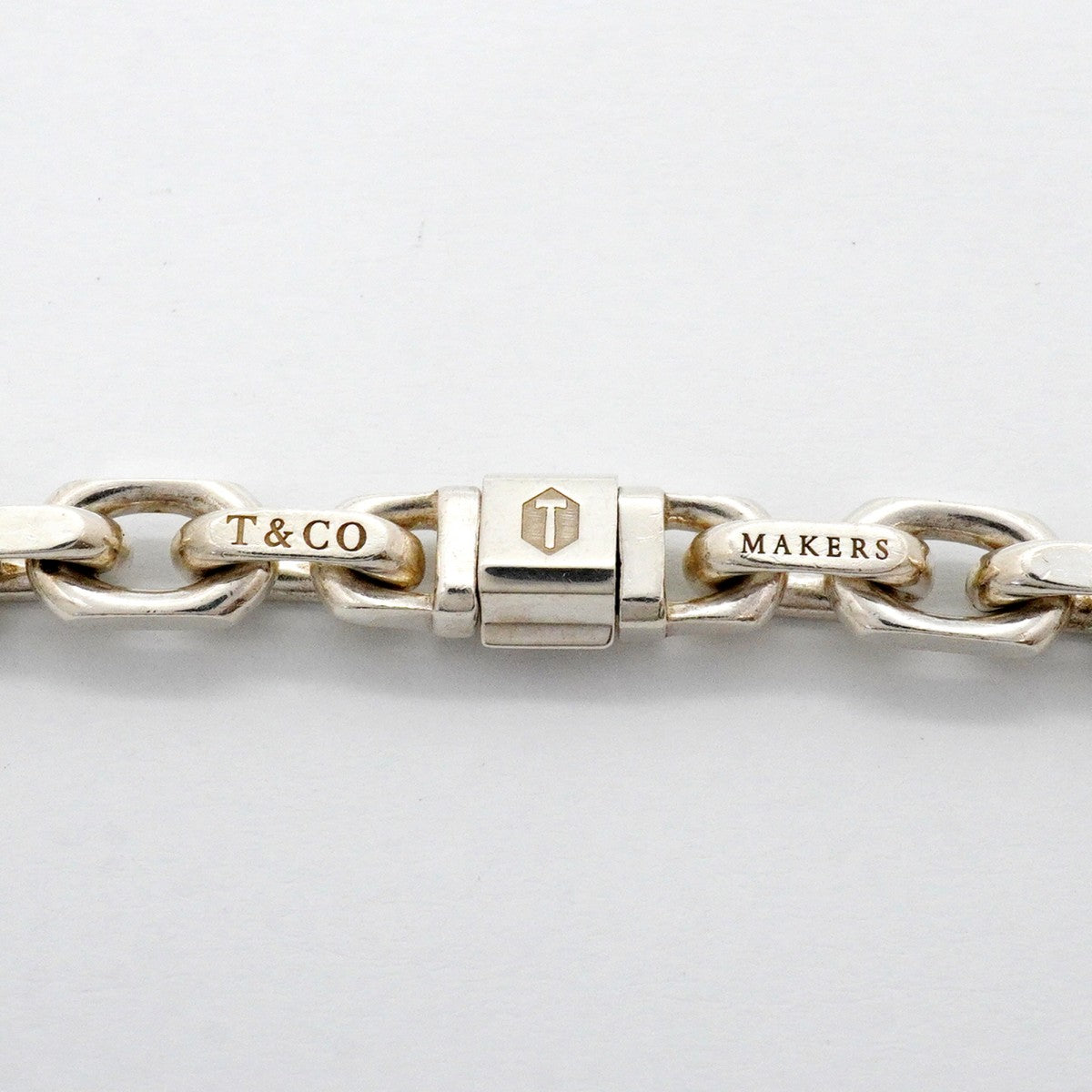 【6jfb0420】ティファニー ネックレス メイカーズ K18YG イエローゴールド シルバー925【中古】メンズ レディース ユニセックス