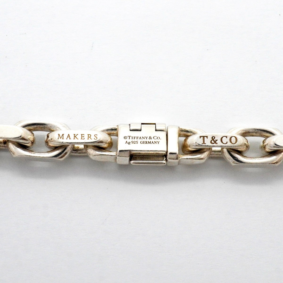 【6jfb0420】ティファニー ネックレス メイカーズ K18YG イエローゴールド シルバー925【中古】メンズ レディース ユニセックス