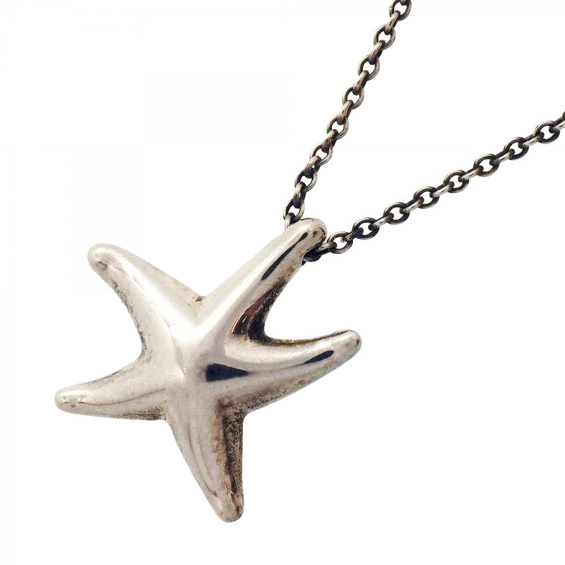 【6jfb0423】ティファニー ネックレス スターフィッシュ シルバー925【中古】レディース