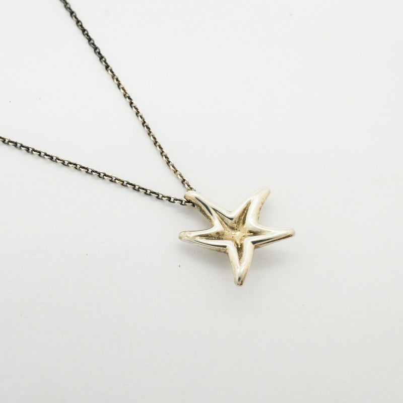 【6jfb0423】ティファニー ネックレス スターフィッシュ シルバー925【中古】レディース