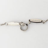 【6jfb0425】ティファニー ネックレス バイザヤード 1PD Pt950 プラチナ ダイヤモンド【中古】レディース