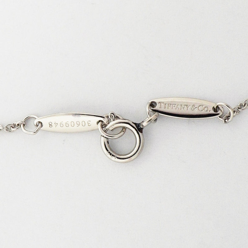 【6jfb0425】ティファニー ネックレス バイザヤード 1PD Pt950 プラチナ ダイヤモンド【中古】レディース