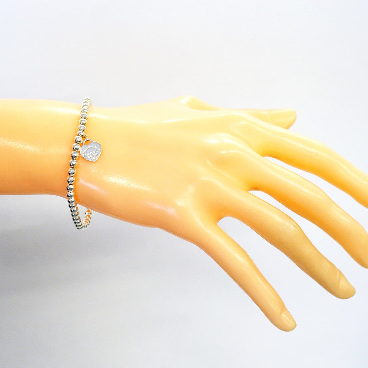 【6jfb0427】ティファニー ブレスレット リターントゥ/ハートタグ/ボールチェーン シルバー925【中古】レディース