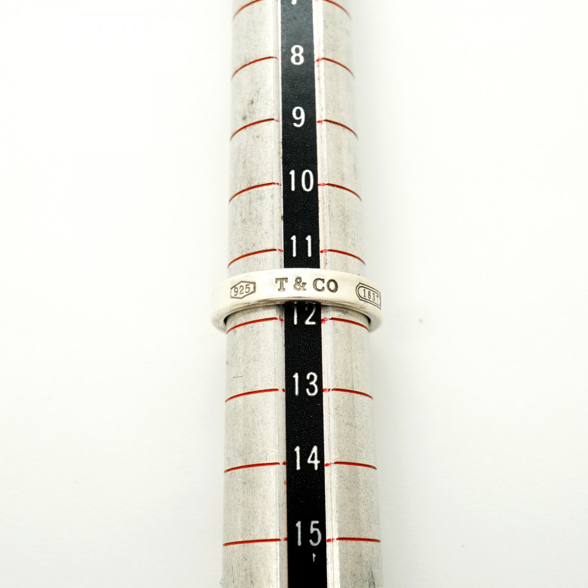 【6jfb0435】ティファニー リング ナロー シルバー925 11.5号【中古】レディース