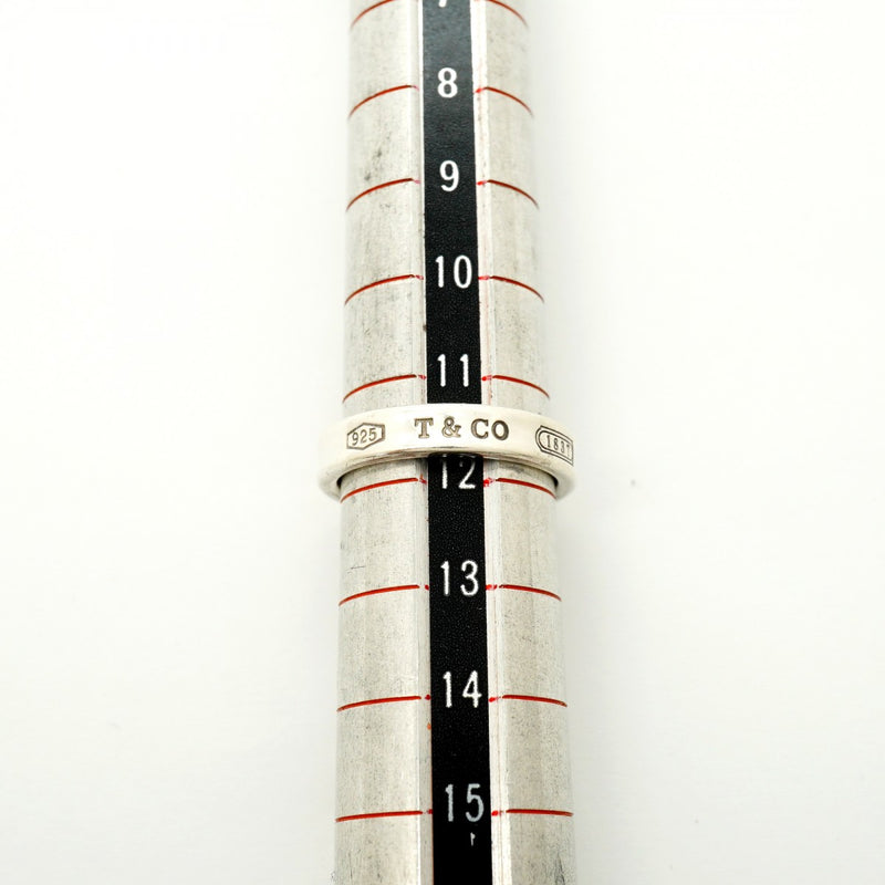 【6jfb0435】ティファニー リング ナロー シルバー925 11.5号【中古】レディース