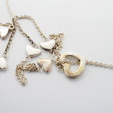 【6jfb0438】ティファニー ネックレス ハートリンク/ラリアット シルバー925【中古】レディース