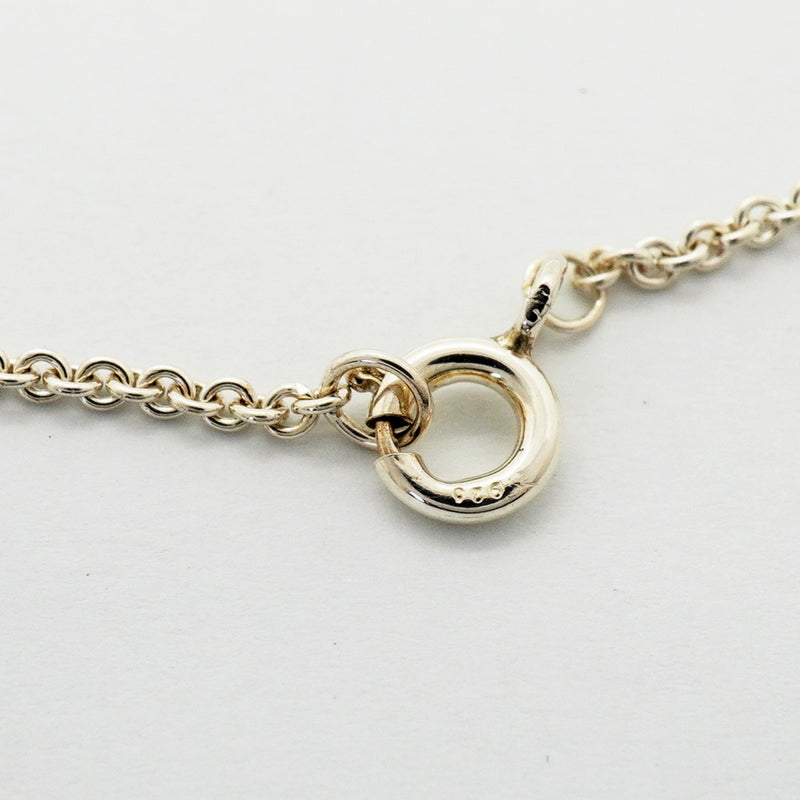 【6jfb0438】ティファニー ネックレス ハートリンク/ラリアット シルバー925【中古】レディース