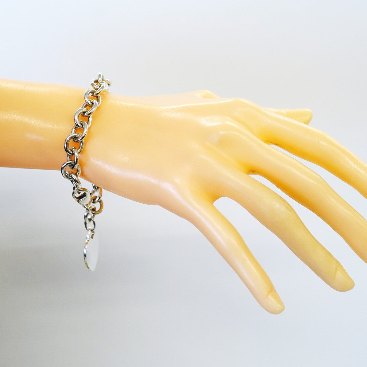【6jfb0445】ティファニー ブレスレット ハートタグ シルバー925【中古】レディース